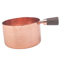 Magideal - Taza Medidora De Café Expreso, Jarra Pequeña Para Leche Y Café Con Mango De Madera, Taza Para Verter, Taza Métrica Para Hornear Té, Barra, Panadería, 250Ml