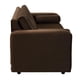 thumbnail image 5 of Sofa Vivo 3c Felpa 30 Chocolate, 5 of 5