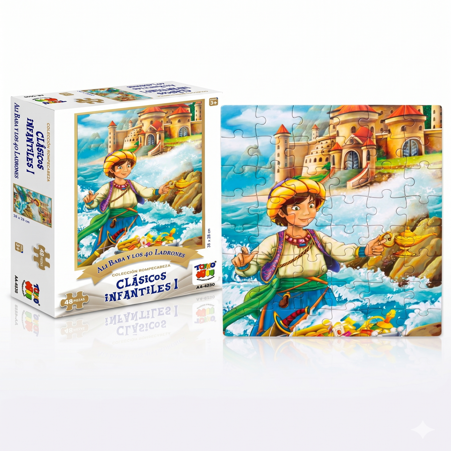 Puzzle 48 Piezas - Ali Baba Y Los 40 Ladrones - Toyng