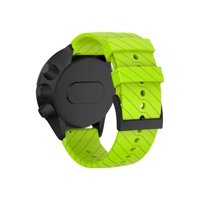 Genérico - Correa Silicona Compatible Suunto 7 / 9 Baro D5 24Mm Verde