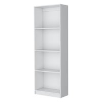 Fmfurniture - Estante 4 Repisas Fm-017B Blanco