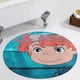 thumbnail image 5 of Ponyo Alfombra Redonda de Felpa Coral, Antideslizante, No Desprende Pelusas, Lavable y Duradera para Salón, Dormitorio y Habitación de Niños 60cm, 5 of 6