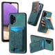 thumbnail image 1 of Funda Billetera con Soporte para Samsung Galaxy A32 5G Protector Delgado Verde, 1 of 6