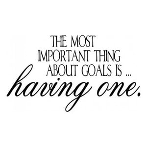 Rienda Libre Graphics - Decomural Having A Goal Inspirational Ws-15095