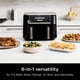 thumbnail image 2 of Air Fryer Ninja DZ550 10QT con termómetro 10 en 1, color gris, 2 of 9