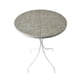thumbnail image 1 of Mesa de Acento Jiallo Mosaico Arte Piedra Metal Marfil, 1 of 1