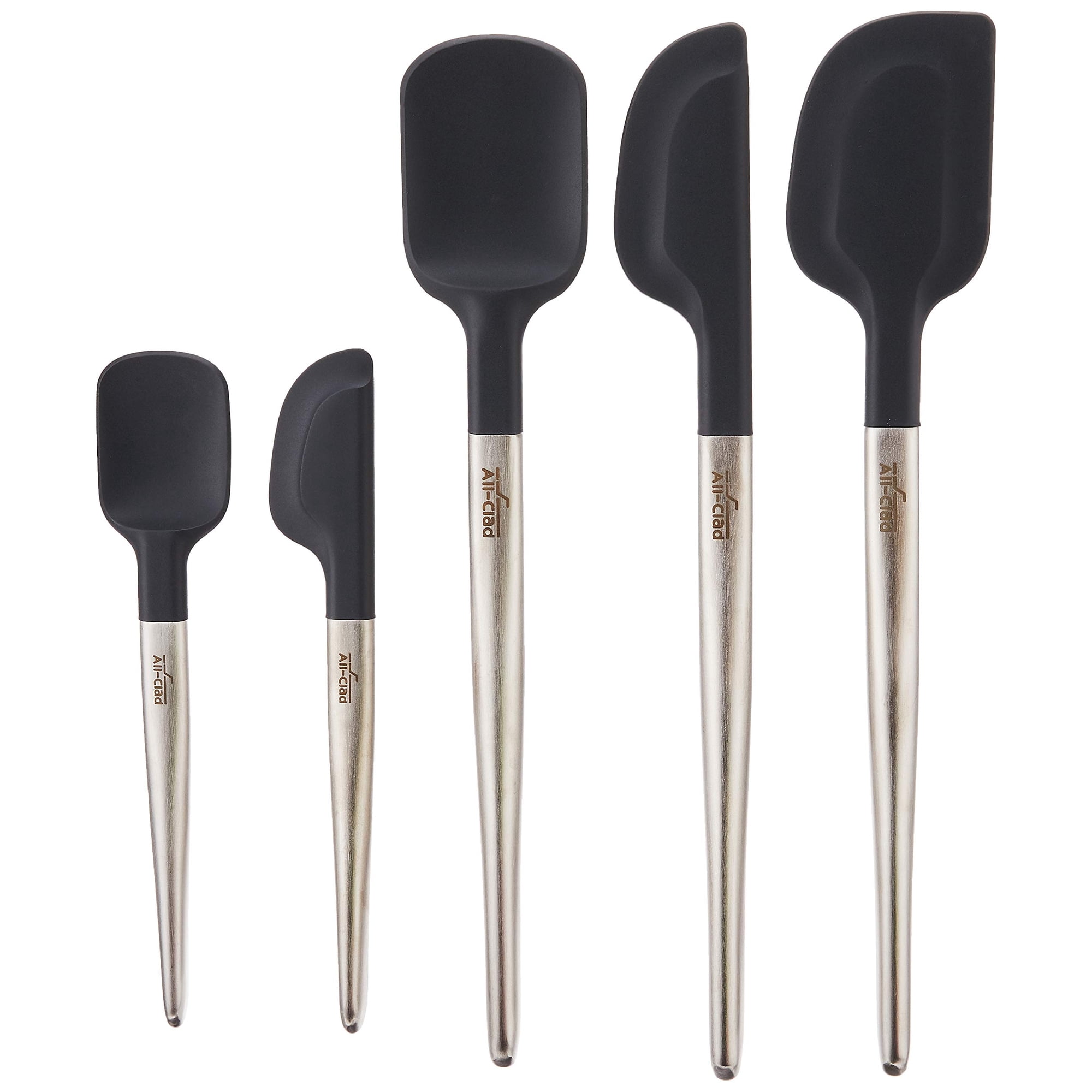 All-clad - Juego De Utensilios De Cocina Totalmente Revestidos De Silicona Especial, 5 Piezas