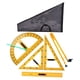 thumbnail image 1 of Reglas De Geometría Matemática, Herramienta De Dibujo De Geometría Matemática Para Pizarra De Oficina Escolar, 5 Uds., 1 of 5