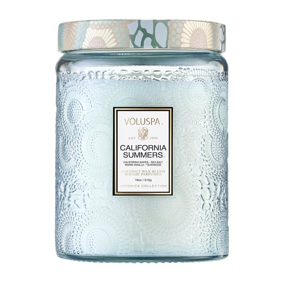 Vela Voluspa California Summers 510 g de cera de coco
