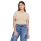 thumbnail image 1 of Polera Mujer Crop Cotton Spx Beige Corona, 1 of 5