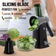 thumbnail image 5 of Rallador rotativo de queso Zulay Kitchen, triturador de queso de 5 cuchillas, 5 of 9