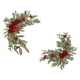 thumbnail image 3 of 2 Piezas De Flores Artificiales Colgantes Swag Rose Y Gypsophila Rústico Para Flores Rojas De Boda, 3 of 5
