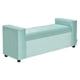 thumbnail image 2 of Banqueta Baul Lawin 2c Felpa 30 Verde Agua, 2 of 5