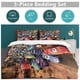 thumbnail image 3 of Cartoon Cars Lightning McQueen King Bedding Set - 3Piece Kids Bedding, 3 of 5