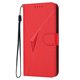thumbnail image 4 of Funda Cartera Fibra de Carbono para Samsung Galaxy S25 Ultra con Soporte y Cierre Magnético Rojo, 4 of 6