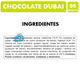 thumbnail image 2 of Chocolate Dubái - Barra De Chocolate Viral De Pistacho (95g), 2 of 3