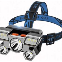 Tomasstore - Linterna Frontal Led Zoom 5 Luces Recargable