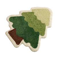 Magideal - Alfombra De De Navidad, Alfombra Para Bañera, Decoración Nórdica, Regalos Suaves Y Cómodos, Alfombra Profesional Antideslizante Para Baño, Alfom Sin Estrella