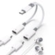 thumbnail image 1 of Adaptador USB tipo C a conector para auriculares de 3,5 mm, 2 puertos subsinanales, 1 of 7