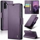thumbnail image 4 of CaseMe tipo cartera Samsung Galaxy A56 5G con cierre magnético, RFID, tarjetero, soporte, carga inalámbrica, 4 of 5