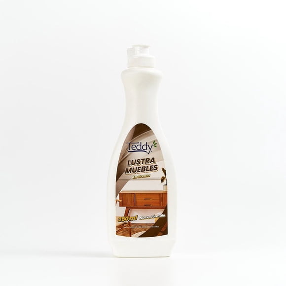 Lustra Muebles Crema 250 gr Teddy Unidad