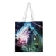 thumbnail image 1 of Space Ghost Bolso de tela con estampado de lienzo para mujer, bolsa de compras reutilizable y estética, con cremallera interior, regalo para mujer,38*45cm., 1 of 6