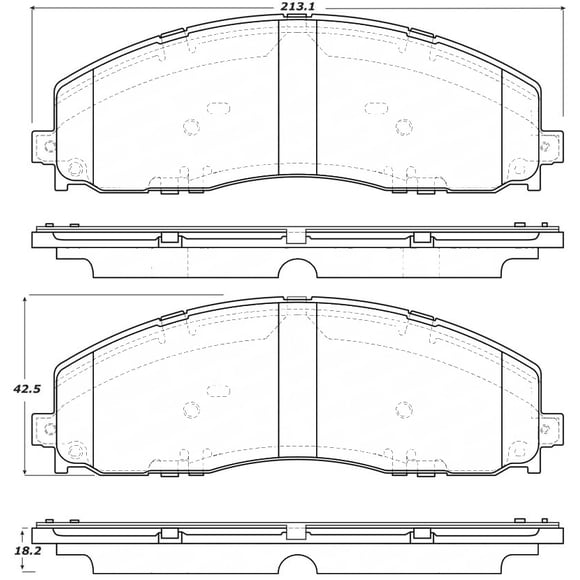 Pastillas Freno Para Auto Z36-1680