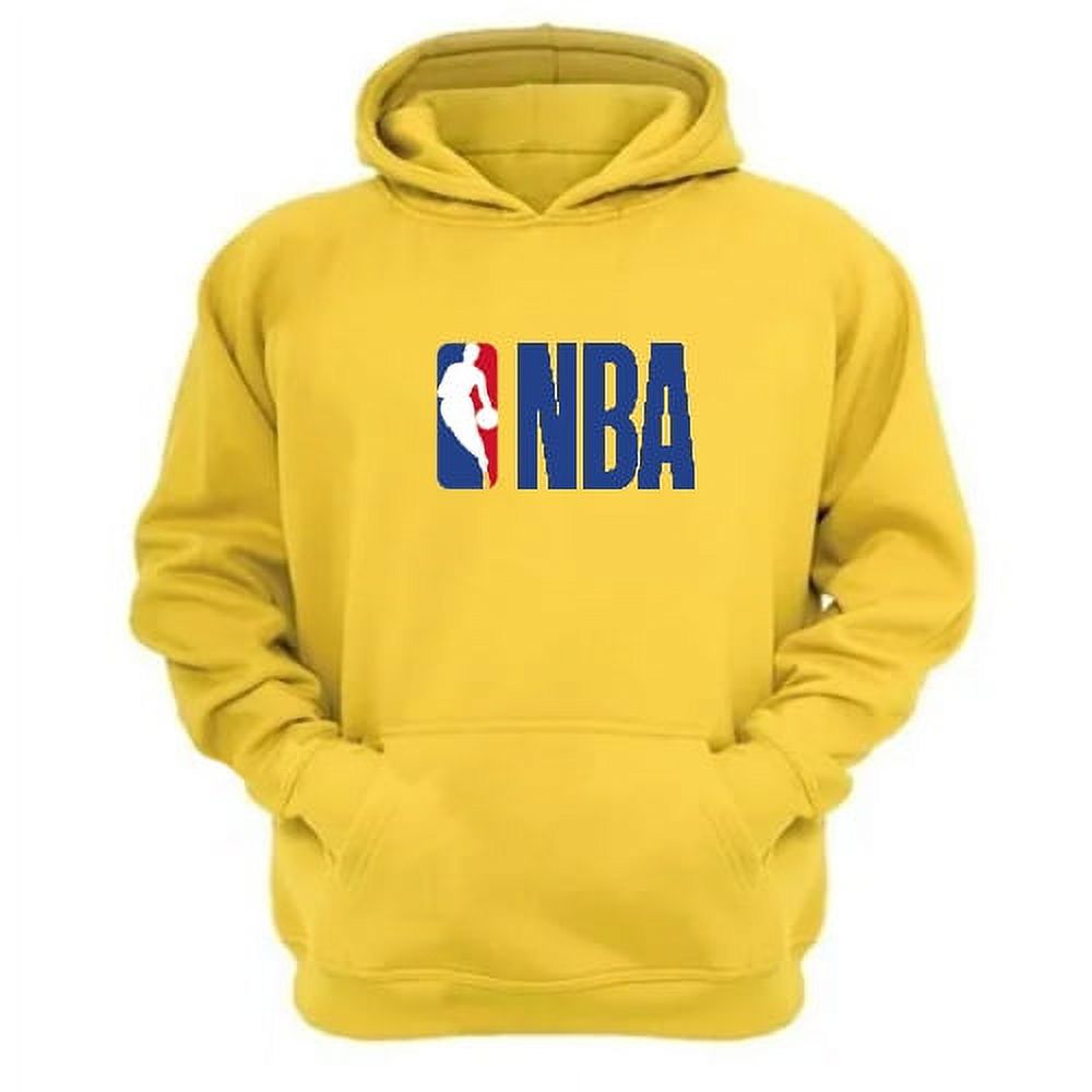 Genérico - Polerón Canguro National Basketball Asociation Nba Amarillo Talla S Unisex