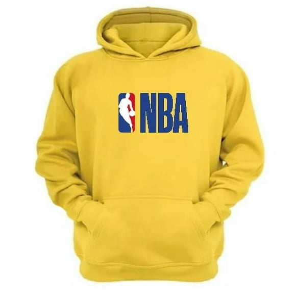 Polerón Canguro National Basketball Asociation Nba Amarillo Talla S Unisex