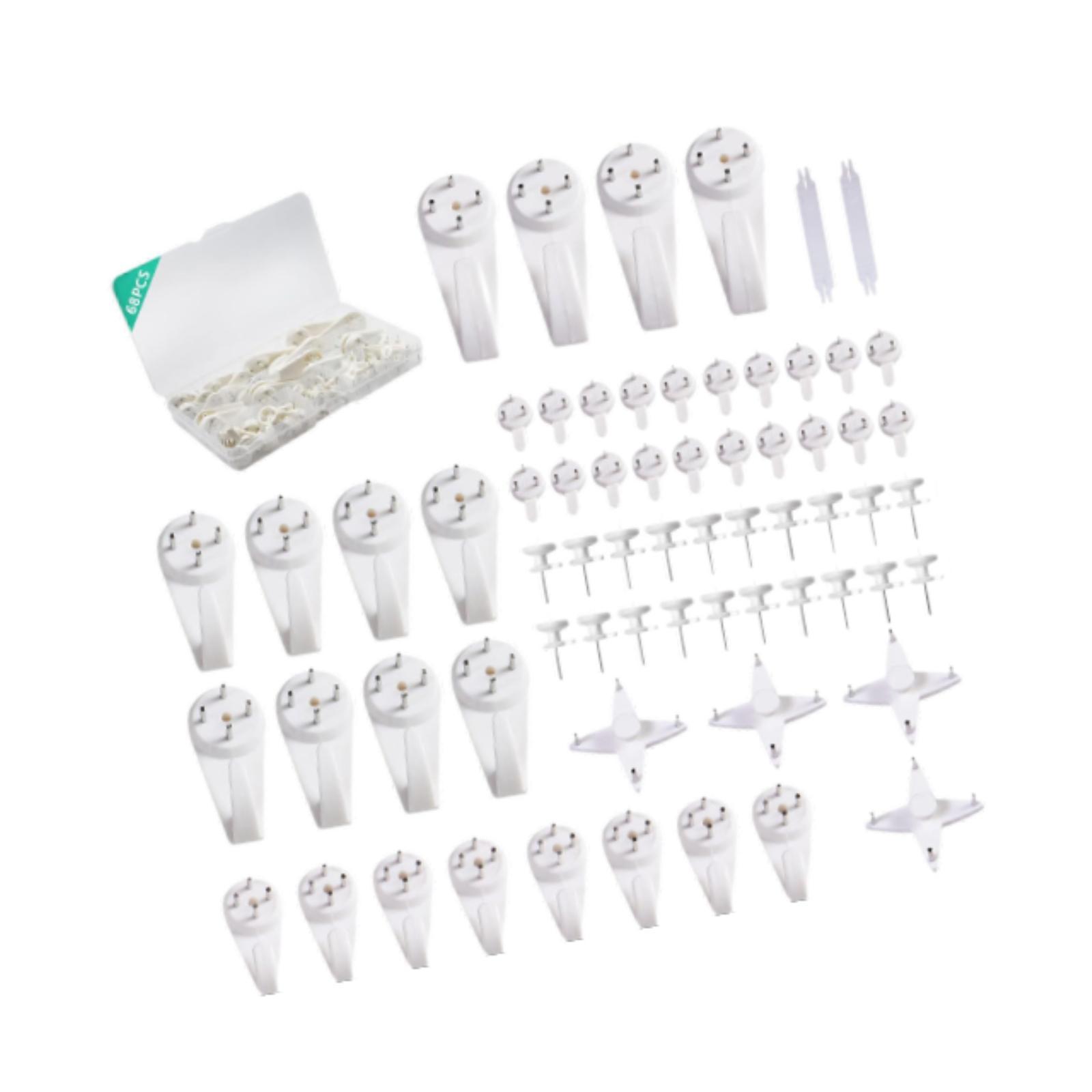 Bothyi - Juego De Ganchos Para Colgar Cuadros Colgadores De Marcos Para Paredes Duras Colgar Cuadros Sombreros