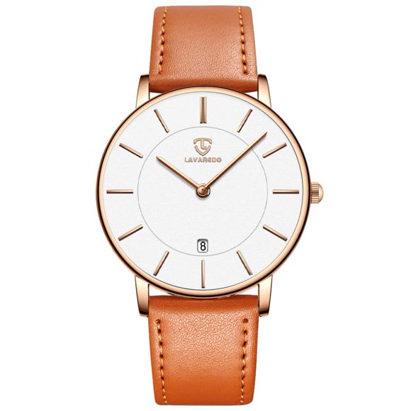 Reloj BEN NEVIS, moderno y minimalista, correa de piel para hombre