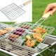 thumbnail image 1 of Parrilla Rejilla Doble Barbacoa Asado Carnes Pescado 28x22cm, 1 of 2