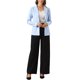 thumbnail image 2 of INSPIRE CHIC Conjunto Blazer de Imitación de Gamuza para Mujer con Cuello de Solapa y Mangas Largas Chaqueta para el Trabajo S Gris Azul, 2 of 6
