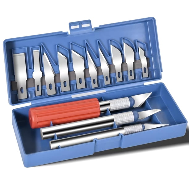 Set de cuchillos de precisión FJSENR de 13 piezas para manualidades