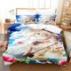 thumbnail image 1 of Violet Evergarden Bedding Set Bed Set Aldult Kid Bedroom Duvetcover Sets Girls, 1 of 5
