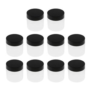 Bothyi - Tarro Vacío Para Mascotas Con Tapa, Contenedor De Cosméticos Para Nueces, Pasta, Humectantes, 10 Uds., 100Ml