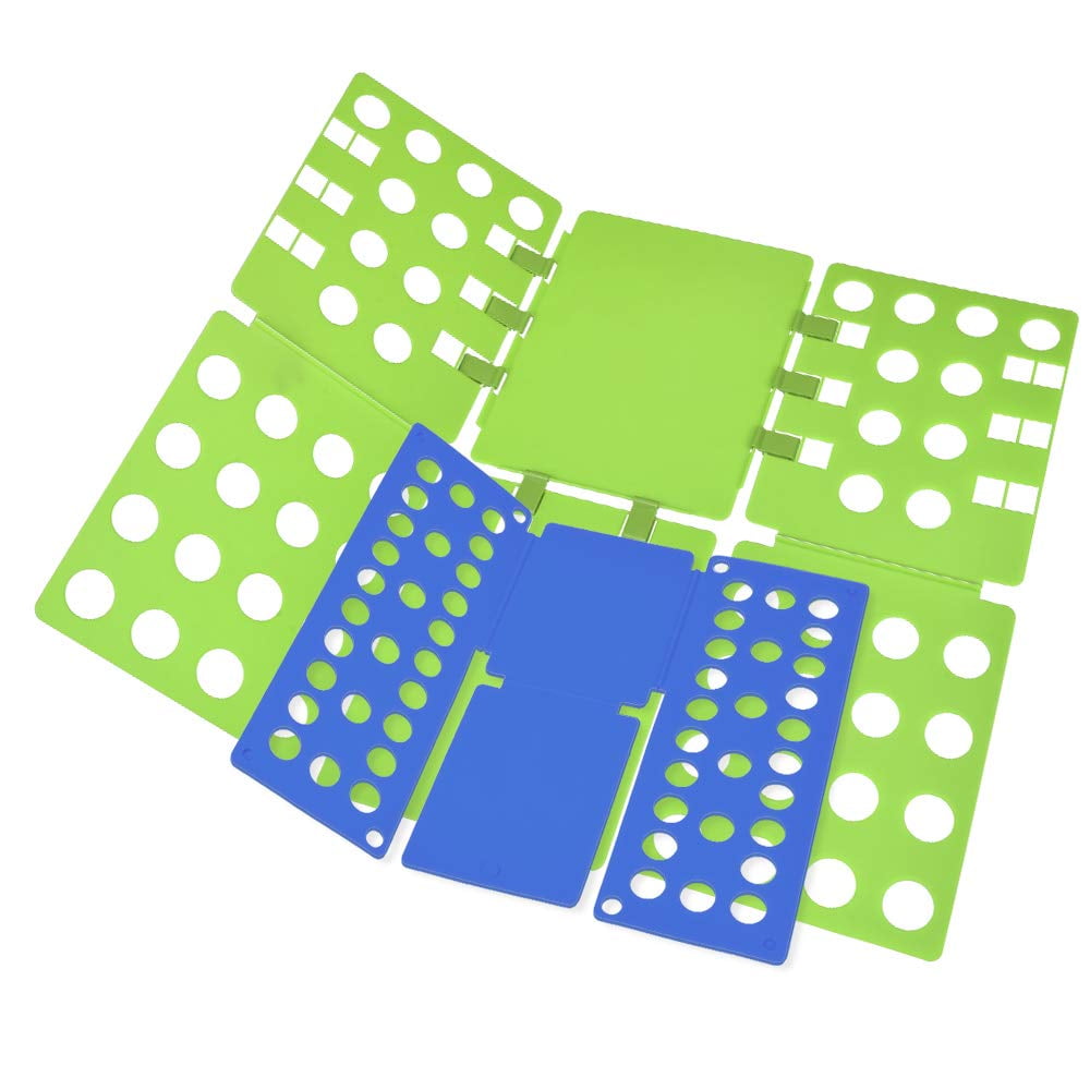 Boxlegend - Caja De Cartón Plegable Para Camisas Legend Easy Fast Laundry, Verde Y Azul