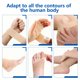 thumbnail image 5 of Protectores para dedos del pie Hongliang, pack de 8, color piel, adhesivo, 5 of 7