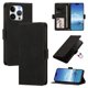 thumbnail image 1 of Funda Billetera Delgada para iPhone 16 Pro con Ranuras y Soporte Negro, 1 of 6
