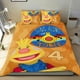 thumbnail image 1 of Dibujos Tobee Conjunto de sábanas temático, trío de piezas, cómodo y amigable con la piel, diseño único, regalo de decoración para el hogar para familiares, amigos y fans, 90 cm * 190 cm, 1 of 6