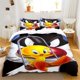 thumbnail image 1 of 3pcs Bedding setbedding cushion cover Tweety Bedding year-round lightweight polyester, 1 of 1