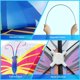 thumbnail image 3 of Kite Xida Butterfly Para Niños Y Adultos Con Mango De Cuerda De 200 M, 3 of 6