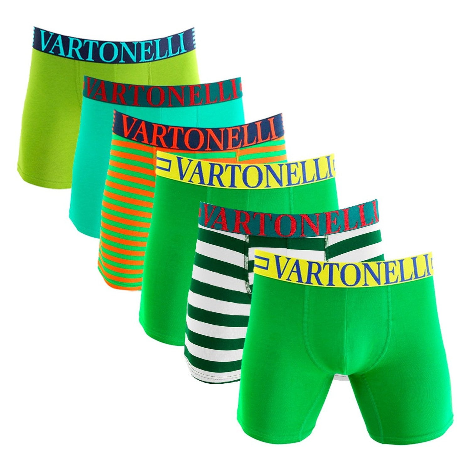 Giovacchino - Pack De 6 Boxer Medio Algodón Hombre