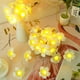 thumbnail image 4 of Guirnalda de luces LED artificiales de plumeria, estilo hawaiano de espuma, con alimentación USB, ideal para dormitorio, cumpleaños, bodas, fiestas en la playa., 4 of 8