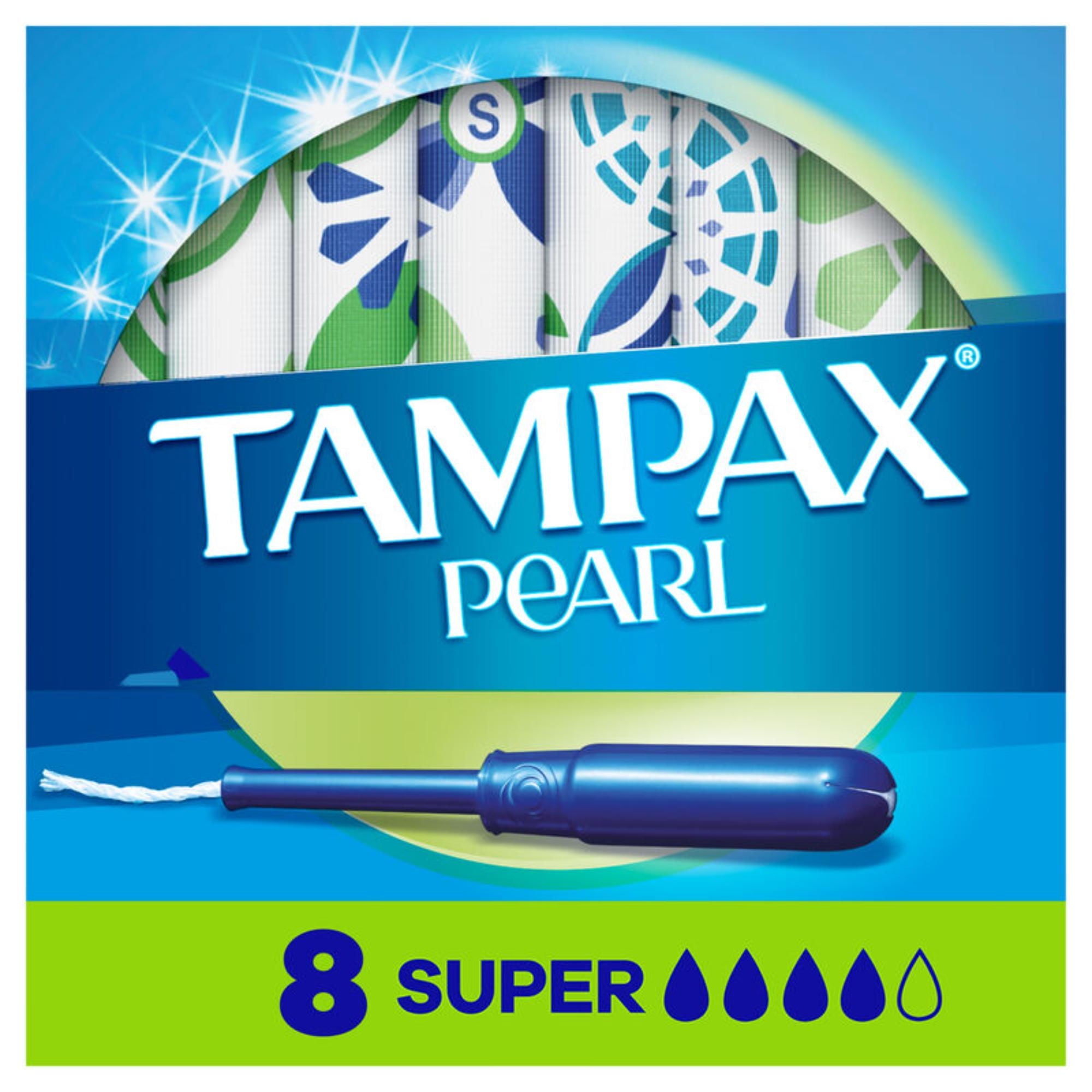 Tampones Absorventes Pearl Super 8 Un Tampax