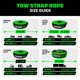 thumbnail image 5 of Recovery Tow Strap Rhino USA, 4 m x 9 m, 18.300 kg de resistencia a la rotura, 5 of 7