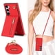 thumbnail image 1 of Crossbody Wallet Case Case For Samsung Galaxy S23 S22 Plus Note 20 Ultra With Card Slot Holder, Magnetic Flip Folio Purse Case, PU Leather Zipper Handbag With Detachable Lanyard Strap, 1 of 3