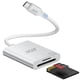 thumbnail image 1 of Lector de Tarjetas SD Acer USB-C Doble Ranura Aluminio Plata, 1 of 9