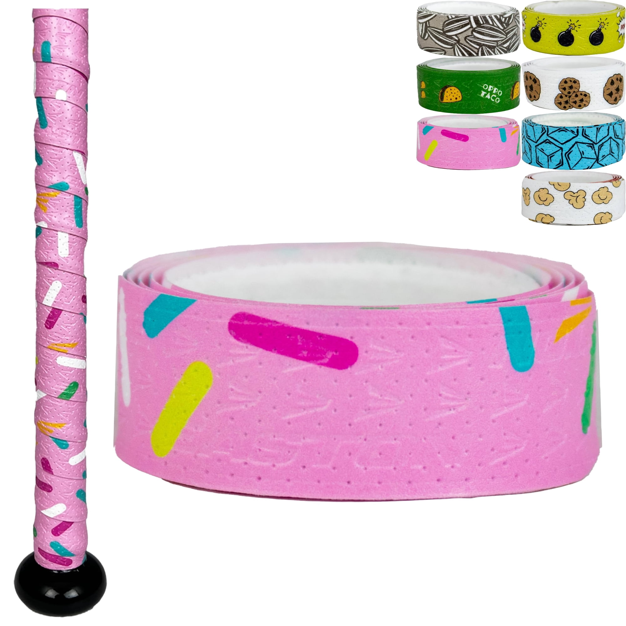 Sprinkles Bat Grip Easton Flow Tack Para Béisbol/sóftbol, 1,10 Mm