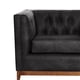 thumbnail image 5 of Sofa Roma 3C Cuero Colorado Negro, 5 of 5